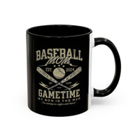 "BASEBALL MOM" - Coffee Mug