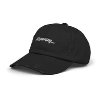 "MOMMING" - Distressed Hat