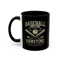 "BASEBALL MOM" - Coffee Mug