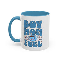 "BOY MOM FUEL" - Coffee Mug