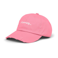 "MOMMING" - Distressed Hat