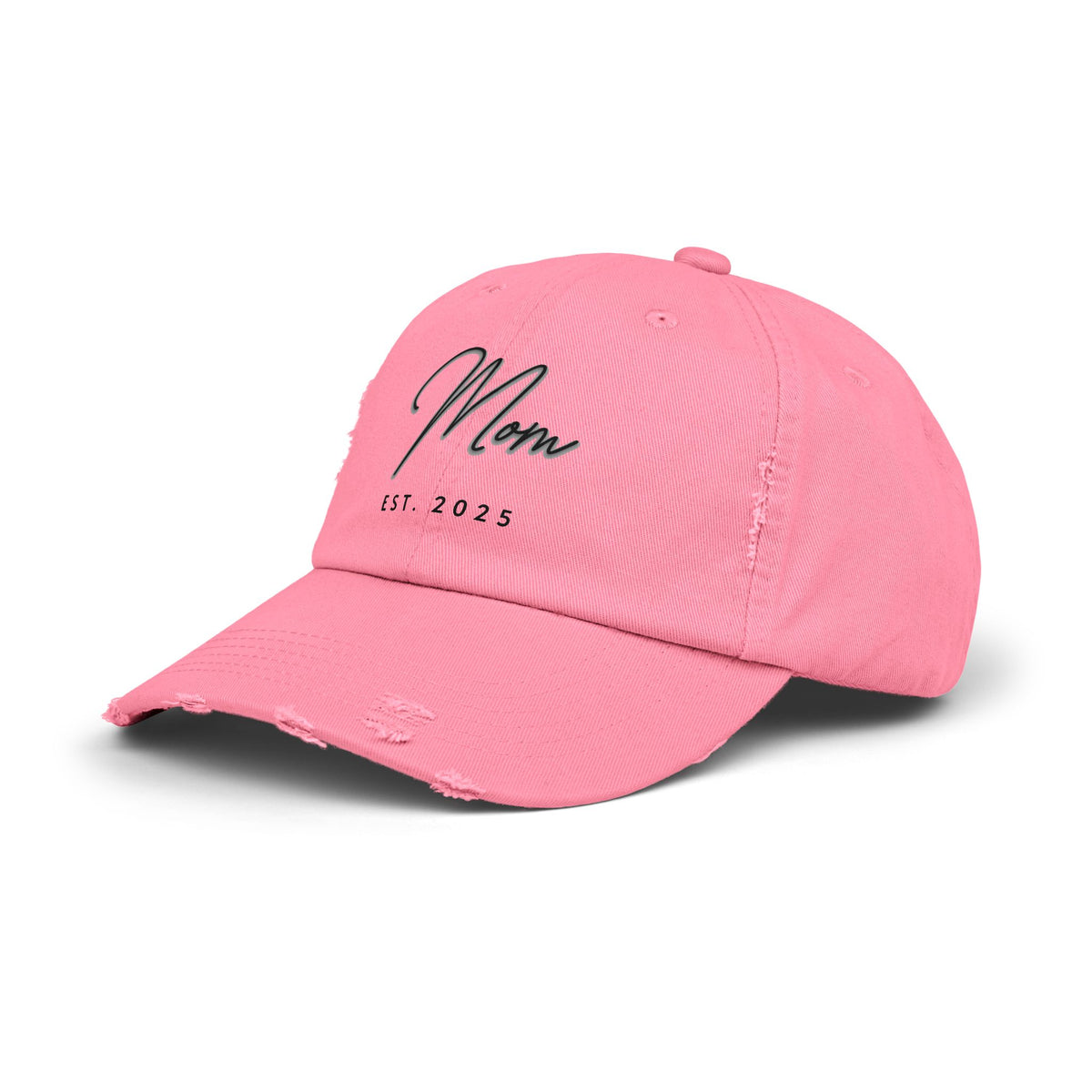 "MOM EST. 2025" - Distressed Hat