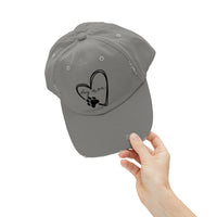 "DOG MOM" - Distressed Hat