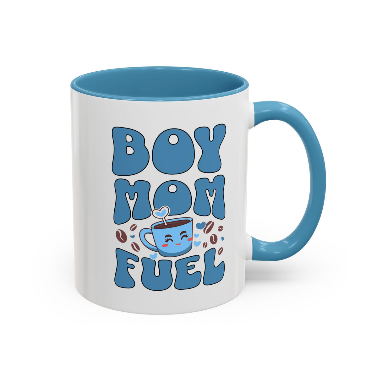 "BOY MOM FUEL" - Coffee Mug